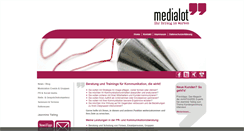 Desktop Screenshot of medialot.de